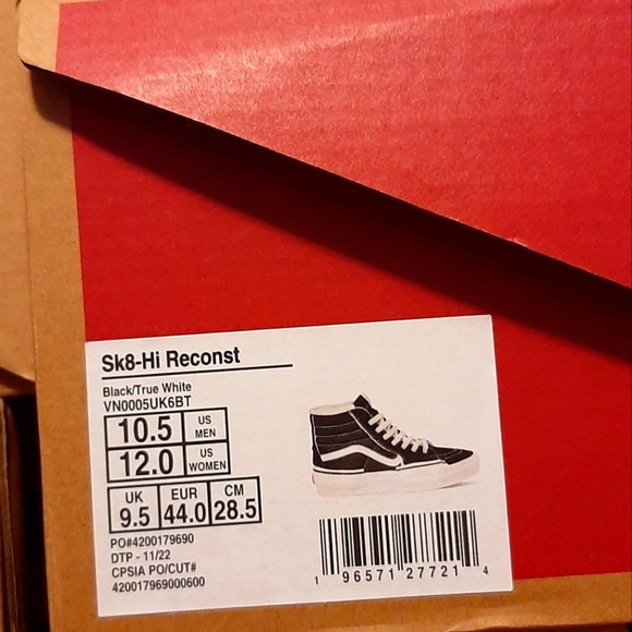 Vans Sk8-Hi Reconstruct *NWT* - Picture 7 of 7